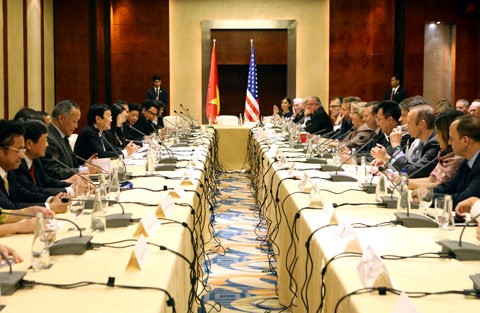 Президент Вьетнама встретился с представителями деловых кругов США  - ảnh 1